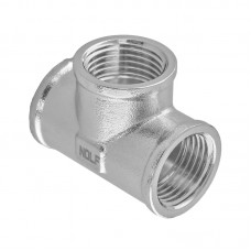 Тройник NL NFC.T08F-N-3/4''FFF никелированный (NF3092) Тройник NL NFC.T08F-N-3/4''FFF никелированный (NF3092)