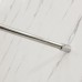 Душова перегородка Mix Premium FLAT SP01-140x200-TR Chrome Walk-In прозоре скло 8 мм (MI6853)