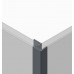 Бічна стінка для кабіни KR SR SW04-80x200-TR-01 прозоре скло Easy Clean 10 мм, хром (KR5389)