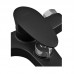 Смеситель для ванны PL CEZAR-009 EURO SET Matte black, со шлангом, лейкой и кронштейном (PM0693)