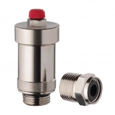 Воздухоотводчик автоматический прямой с обратным клапаном 1/2" Kr KR.1244 (KR3116) Воздухоотводчик автоматический прямой с обратным клапаном 1/2" Kr KR.1244 (KR3116)