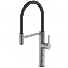 Змішувач для кухні Mix Premium Oliwer 017 GRAPHITE REFL.BLACK (MI6967)