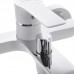 Змішувач для ванни з коротким виливом Mix Premium Eva 009 Euro Білий (MI5811)