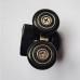 Ролики для душових кабін подвійні колеса Mix PREMIUM ROLLERS SCP05-1 BLACK верхні (25 mm для DIVERSE SC03) Ролики для душових кабін подвійні колеса Mix PREMIUM ROLLERS SCP05-1 BLACK верхні (25 mm для DIVERSE SC03)