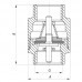 Кран кульовий Kr 1/2x1/2 (KR.512) (KR0008) Кран кульовий Kr 1/2x1/2 (KR.512) (KR0008)