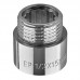 Подовжувач Eur EP.E015.Chr — 1/2"MF-15 мм хром (EP6122) Подовжувач Eur EP.E015.Chr — 1/2"MF-15 мм хром (EP6122)