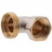 Згін американка 3/4" латунь кутовий СК ART 702 (SK0045) Згін американка 3/4" латунь кутовий СК ART 702 (SK0045)