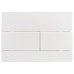 Панель змиву KR KT-0603-03 240x160x10mm пластикова, лінійна кнопка (KR5318)