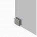 Двері в нішу KR SR SD02-140x200-TR-01 прозоре скло Easy Clean 8 мм, хром (KR5383)