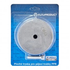 Насадка плоска для паяльника Eur EP.WS063 PPR труб 63 mm (EP6103)