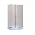 Душова кабіна з низьким піддоном Mix PLAIN SCT02-90x90x195-FB SATIN матове скло 4 мм (MI6896)