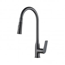Змішувач для кухні Mix Premium DERBY 014 (NUT) GRAPHITE (MI6611)