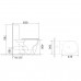 Бачок для унітаза-компакту Mixxus Bevel-0407-T1 Tank 630х350х795 з зливною арматурою (MI8323) Бачок для унітаза-компакту Mixxus Bevel-0407-T1 Tank 630х350х795 з зливною арматурою (MI8323)