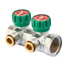 Колектор вентильний з адаптером KR KR.1127-2 — 1"x2 — 3/4 Ways (європейськийус-площина) (KR4946) Колектор вентильний з адаптером KR KR.1127-2 — 1"x2 — 3/4 Ways (європейськийус-площина) (KR4946)