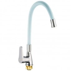 Смеситель для кухни Mix SOP4-146 Reflector White с белым силиконовым изливом (MI6491) Смеситель для кухни Mix SOP4-146 Reflector White с белым силиконовым изливом (MI6491)