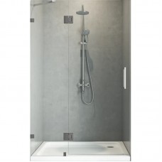 Двері в нішу KR SR SD04-120x200-TR-07 прозоре скло Easy Clean 10 мм, графіт (KR5388)