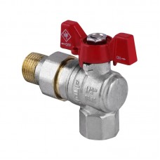 Кран кульовий з американкою кутовий 1/2" ГШБ (NF.941) NL (NF2964) Кран кульовий з американкою кутовий 1/2" ГШБ (NF.941) NL (NF2964)