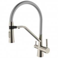 Змішувач для кухні Mix Premium Magnet 021 SS COLOR REFL.GREY (MI6976)