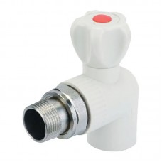 Кран радиаторный 20x1/2 угловой PPR Kr K0157.PRO (KP0201)