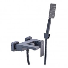 Змішувач для ванни Zer KUB-008 (Euro) Black з нерж. сталі SUS304 (Цв. чорний) (ZX4851)