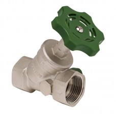 Вентиль косой Kr KR.285-25 запорно-регулирующий (KR5891)