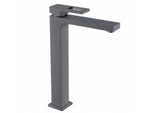 Смеситель для умывальника высокий Kr KB-11009-07 (Цвет графит) (KR5978)