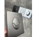 Панель змиву Kr KT-0606-07 157x198x3mm пластикова, закруглена кнопка (колір графіт) (KR5712)