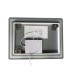 Дзеркало Zer MIRRA MR05-70x50-REVERSE із LED Touch, Anti-fog, димером, рег. яскравості (ZX6055)