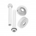 Комплект подовжувачів d15x1/2M білий Kr KF.SET.06-15M WHITE (KR5848)