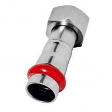 Перехідник із накидною гайкою Kr KQ.A1506NF PRESS-INOX AISI 304 15x1/2 Перехідник із накидною гайкою Kr KQ.A1506NF PRESS-INOX AISI 304 15x1/2