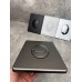 Панель змиву Kr KT-0606-07 157x198x3mm пластикова, закруглена кнопка (колір графіт) (KR5712)