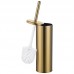 Єршик для унітазу підлоговий Mix ELLIPSE-TB0202 BRUSHED GOLD (колір матове золото) (MI8401)