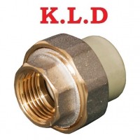 Полипропиленовая американка PPR 25х3/4" ВР K.L.D.