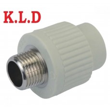 Полипропиленовая PPR муфта с резьбой 20 мм х 1/2" РН K.L.D.